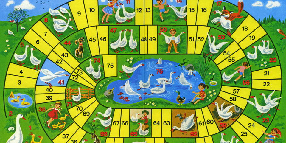 Un saluto con il Gioco dell'Oca